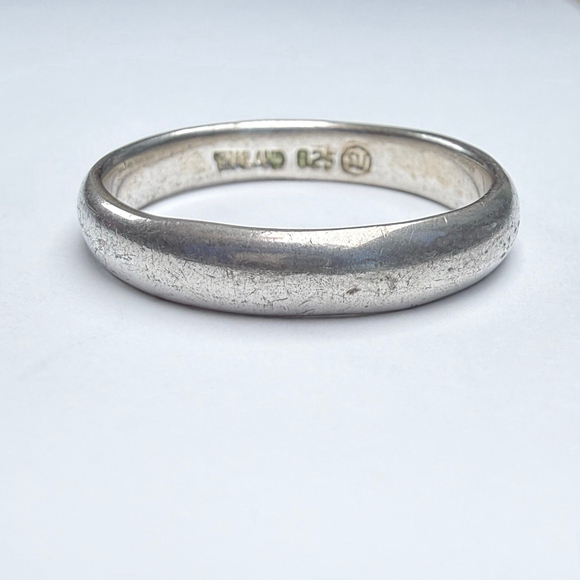 Unbranded Jewelry - Sterling Silver 925 4MM Classic Stacker Wedding Band Vintage Unisex Ring SIZE 11